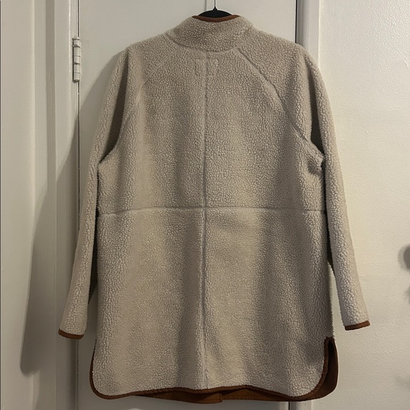 Cozy Cream Sherpa Coat - Picture 5 of 7